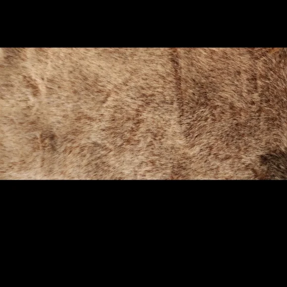 Restoration Hardware Faux Fur Computer Case 12" x 17" Super Soft - Picture 6 of 6